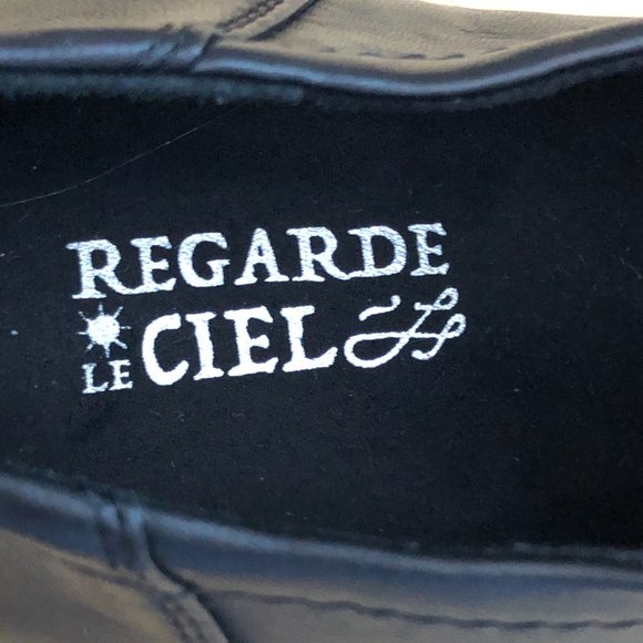 REGARDE LE CIEL Leather Ruched Comfort Booties - Picture 2 of 11